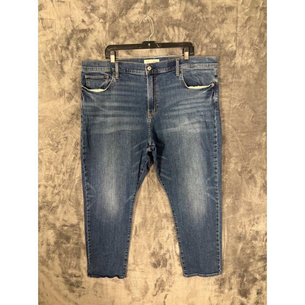 Lucky Brand 410 Athletic Slim Jeans Mens 42 x 29 Blue Medium Wash Denim